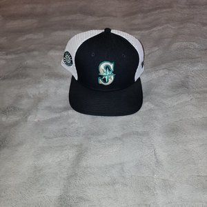 Mens Seatlle Mariners Snapback Baseball Cap